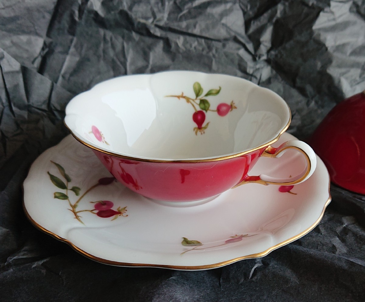 美品 大倉陶園 ① カップ&ソーサー ティーカップ 大倉陶器 大倉 美品 大倉陶園 ① カップ&ソーサー ティーカップ 大倉陶器 大倉