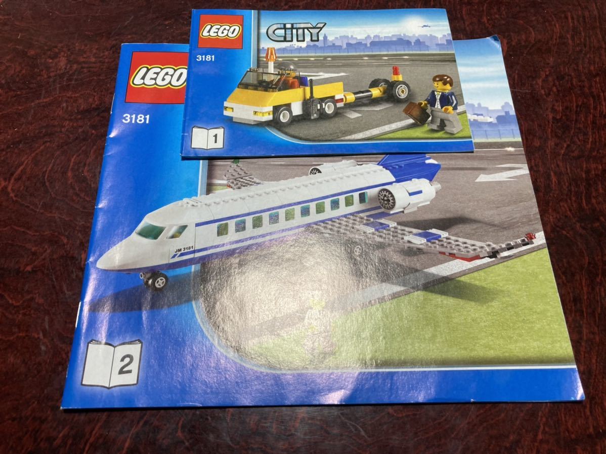 LEGO レゴシティ 3181 旅客機_画像1