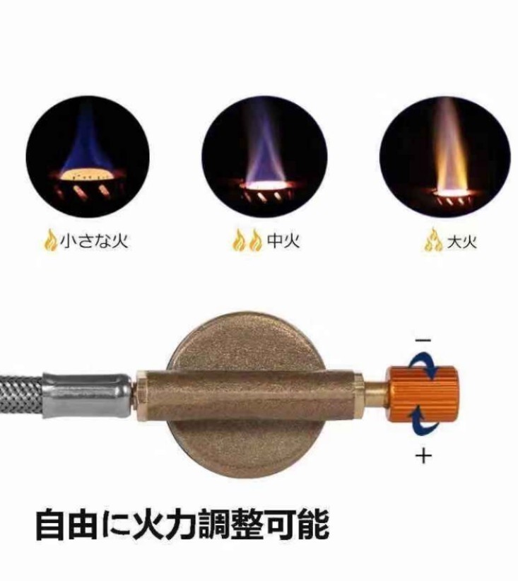 シングルバーナー 圧電点火 ガスバーナー 防風 キャンプ　即購入OK