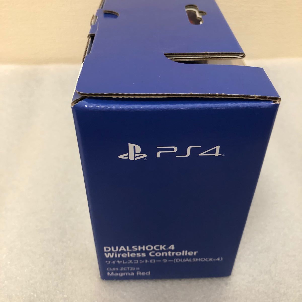 PS4 ワイヤレスコントローラー DUALSHOCK4新品未開封マグマレッド