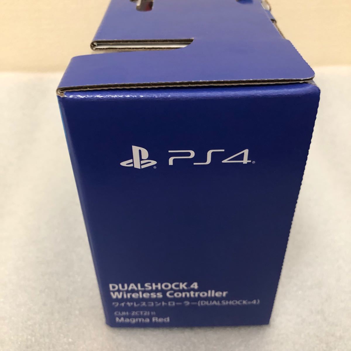 PS4 ワイヤレスコントローラー DUALSHOCK4新品未開封マグマレッド
