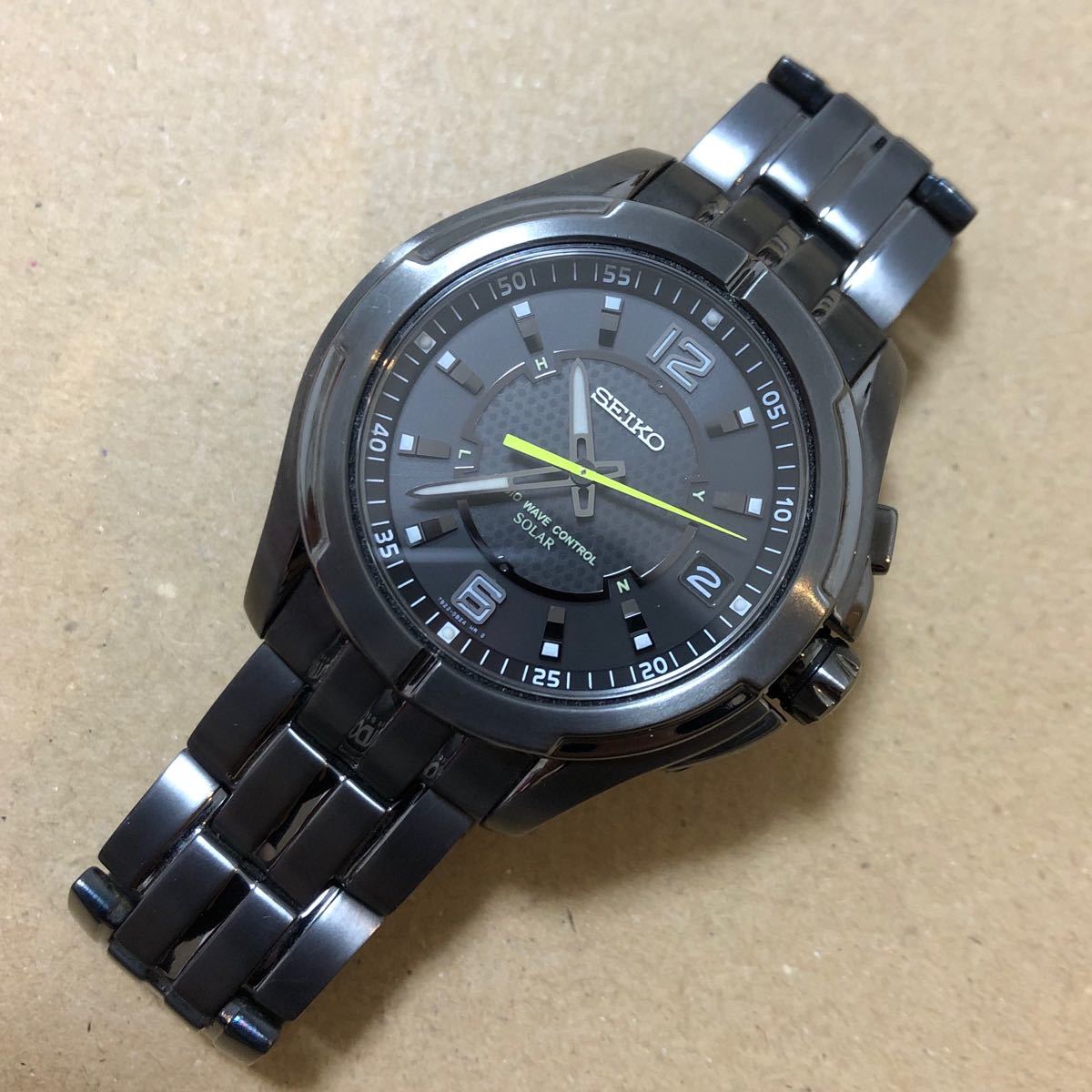 SEIKO セイコー 電波ソーラー時計 デジタル 7B22-0BB0 チタン SEIKO セイコー 電波ソーラー時計 デジタル 7B22-0BB0 チタン