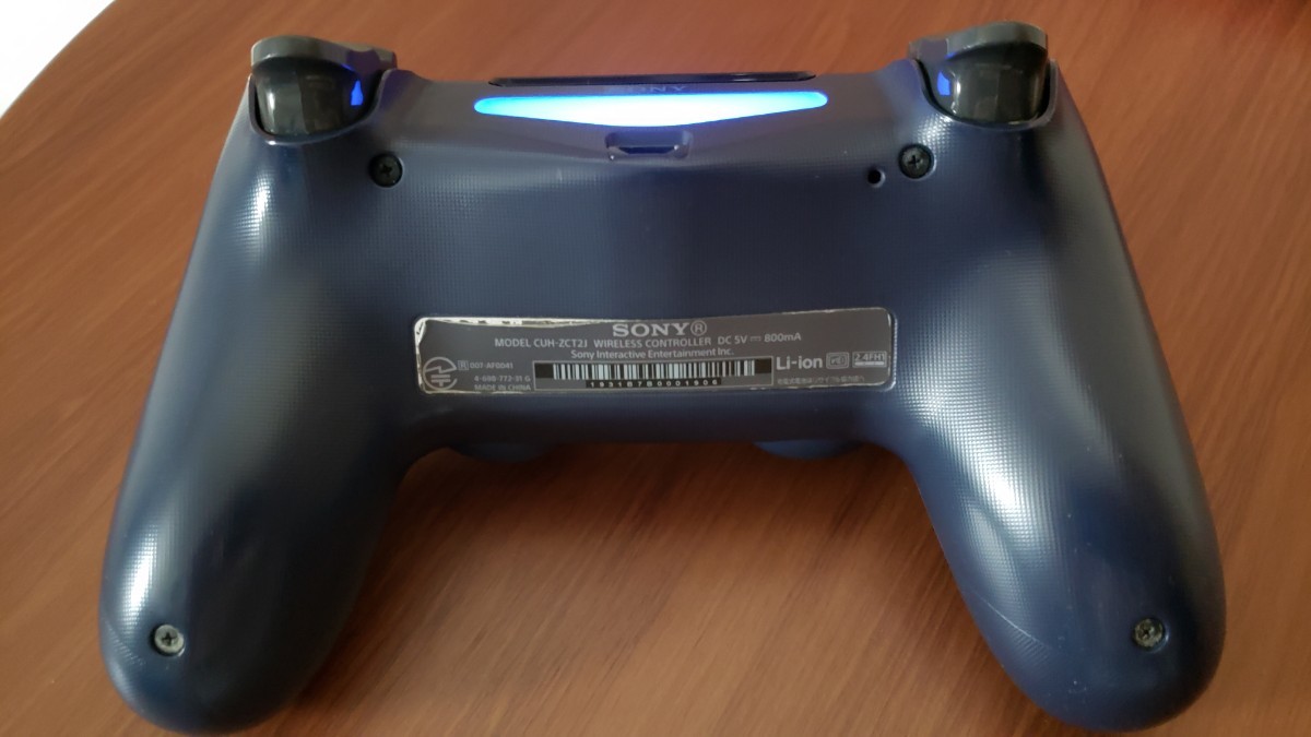 Paypayフリマ 動作確認済 デュアルショック4 ミッドナイトブルー Sony純正 正規品 Dualshock4 Ps4コントローラー Paypayフリマ 動作確認済 デュアルショック4 ミッドナイトブルー Sony純正 正規品 Dualshock4 Ps4コントローラー