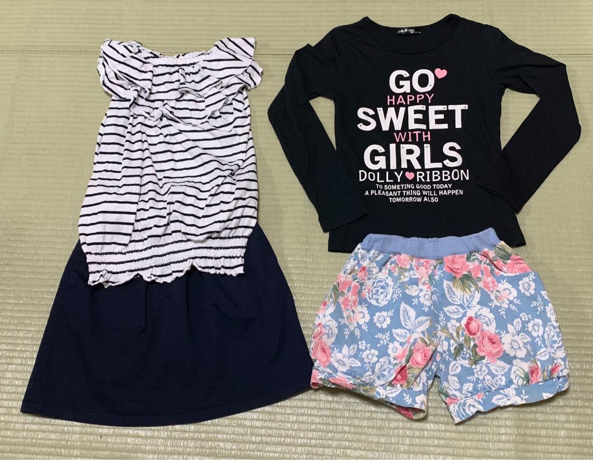 Paypayフリマ 子供服 140センチ まとめ売り 女の子 春服 夏服 Paypayフリマ 子供服 140センチ まとめ売り 女の子 春服 夏服