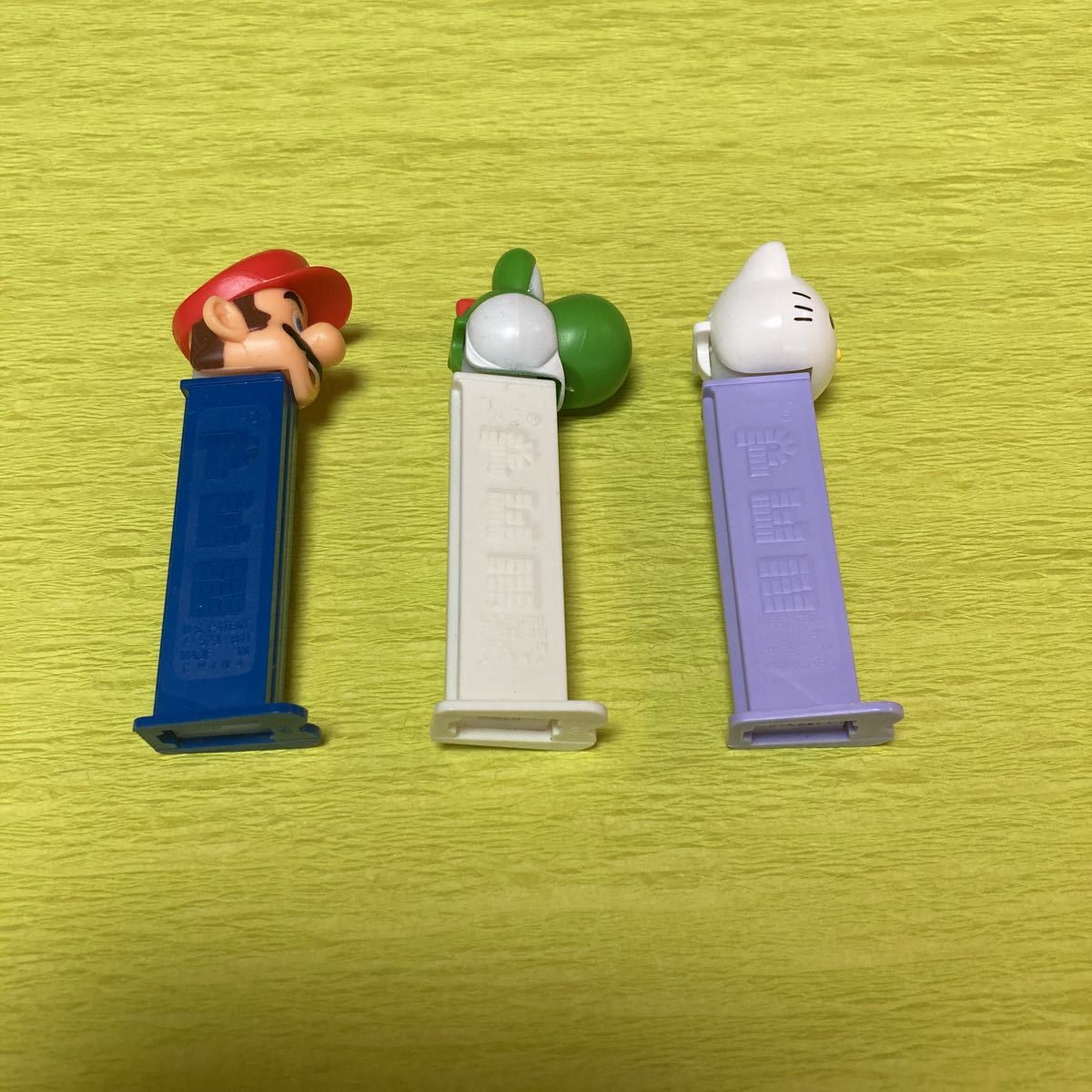 【 ペッツ PEZ 】マリオ ヨッシー キティ 3個 セット / チョコボール PEZ ペッツ キャラクター MARIO KITTY_画像8