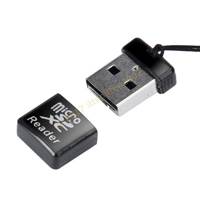 【送料63円～】 新品 超小型 メモリカードリーダ microSDXC USB2.0_画像3