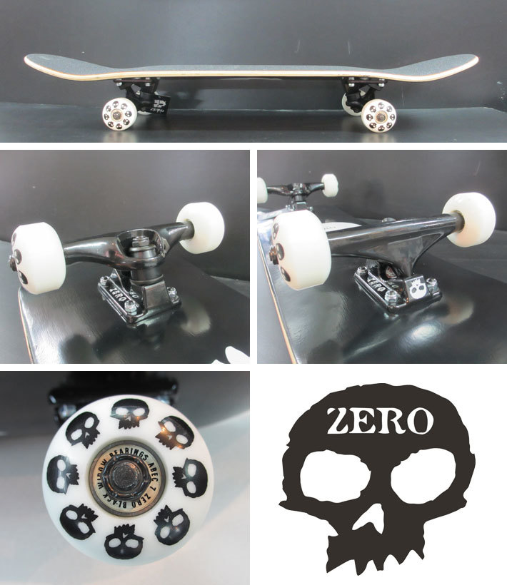 ZERO ゼロ スケートボード コンプリート SINGLE SKULL #03 8 0 ZERO ゼロ スケートボード コンプリート SINGLE SKULL #03 8 0