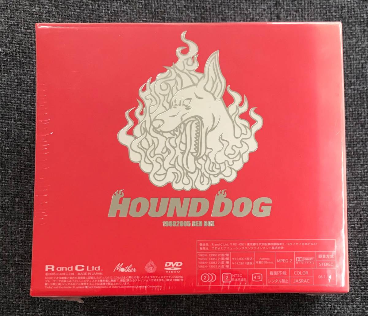 新品未開封DVD ＨＯＵＮＤ ＤＯＧ １９８０２００５ ＲＥＤ ＢＯＸ 