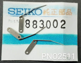 (★2)セイコー純正パーツ SEIKO 883002　セイコー51系 マチック５ 日修正レバーバネ Cal.5106A/他【郵便送料無料】 (PNO2511)_画像1