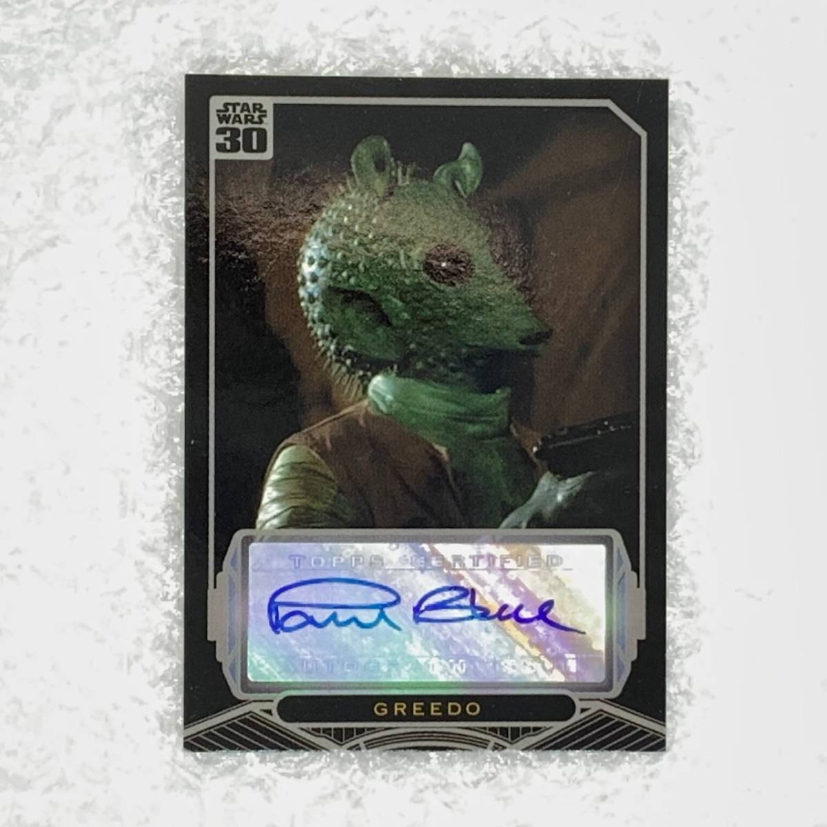 スターウォーズ 2007 TOPPS STAR WARS 30th グリード(ポール スターウォーズ 2007 TOPPS STAR WARS 30th グリード(ポール