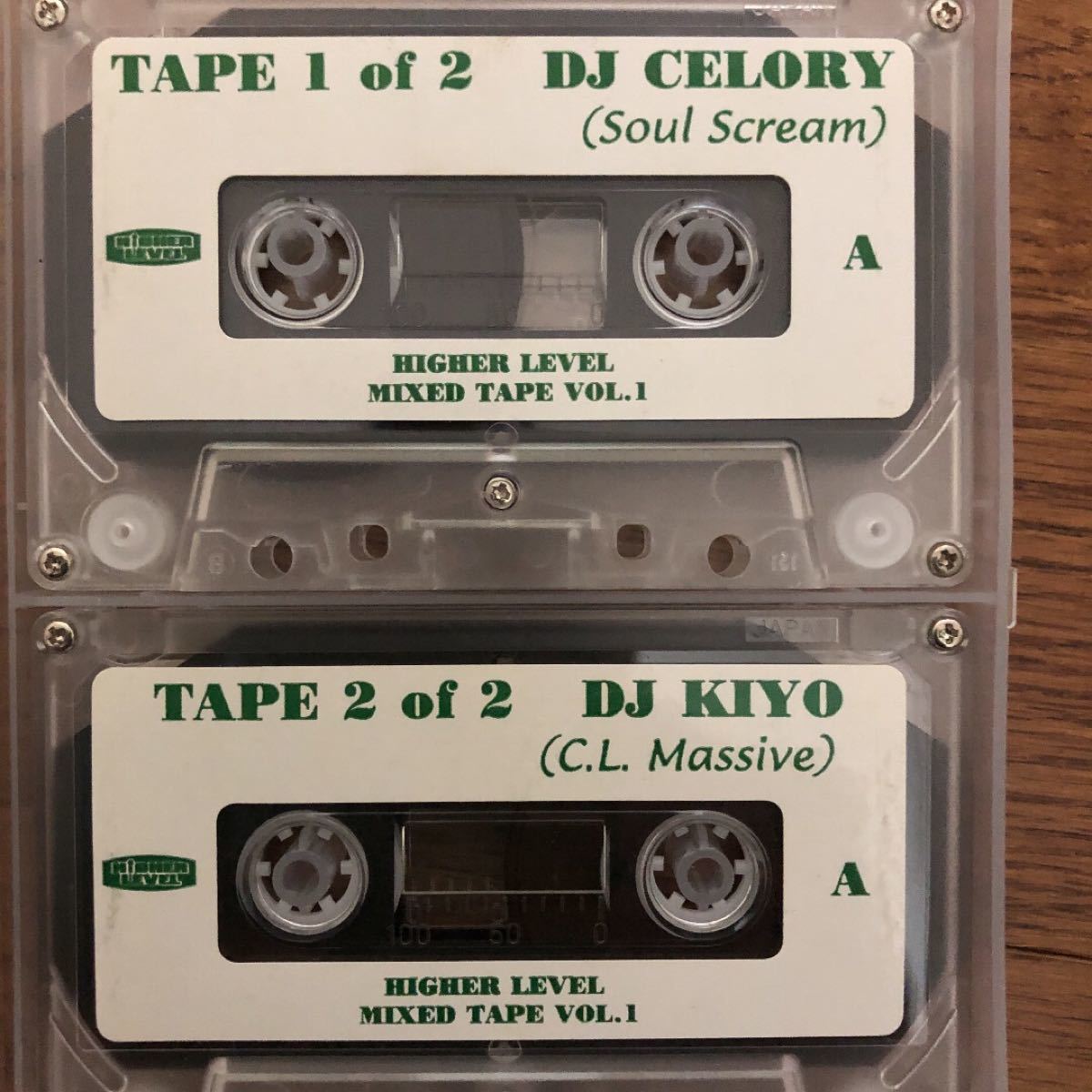 DJ celery(soul scream)&DJ KIYO mixtepe 2本セット 