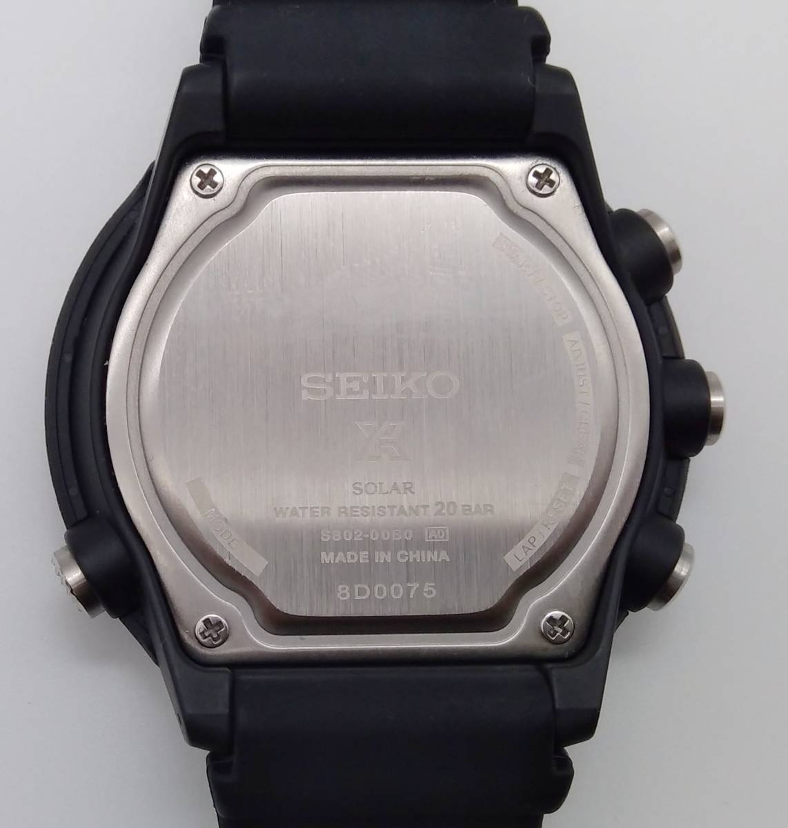 SEIKO セイコー PROSPEX プロスペックス S802-00B0 SBEP013 ソーラー