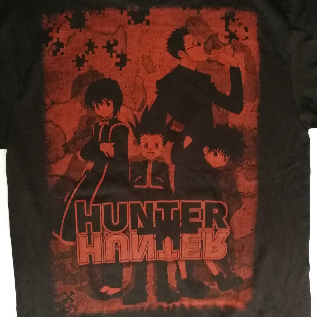 【新品Lサイズ】ハンターxハンターTシャツ ゴン レオリオ クラピカ キルア 冨樫義博 アニメ 劇場版 緋色の幻影 THE LAST MISSION HUNTER×_画像4