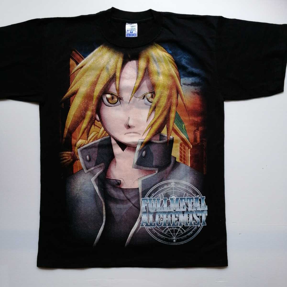 【新品Lサイズ】鋼の錬金術師 ビッグプリントTシャツ 北米輸入品 日本未発売 アニメ 劇場版 嘆きの丘の聖なる星 フルメタル アルケミスト_画像1