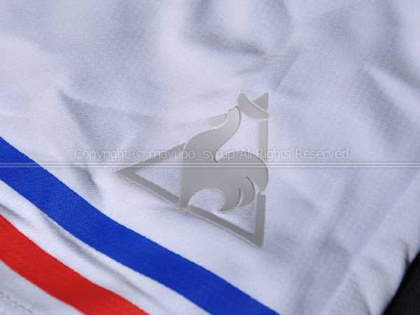 L1099-37* прекрасный товар le coq sportif Le Coq s Porte .f теннис юбка юбка белый белый × красный синий линия O