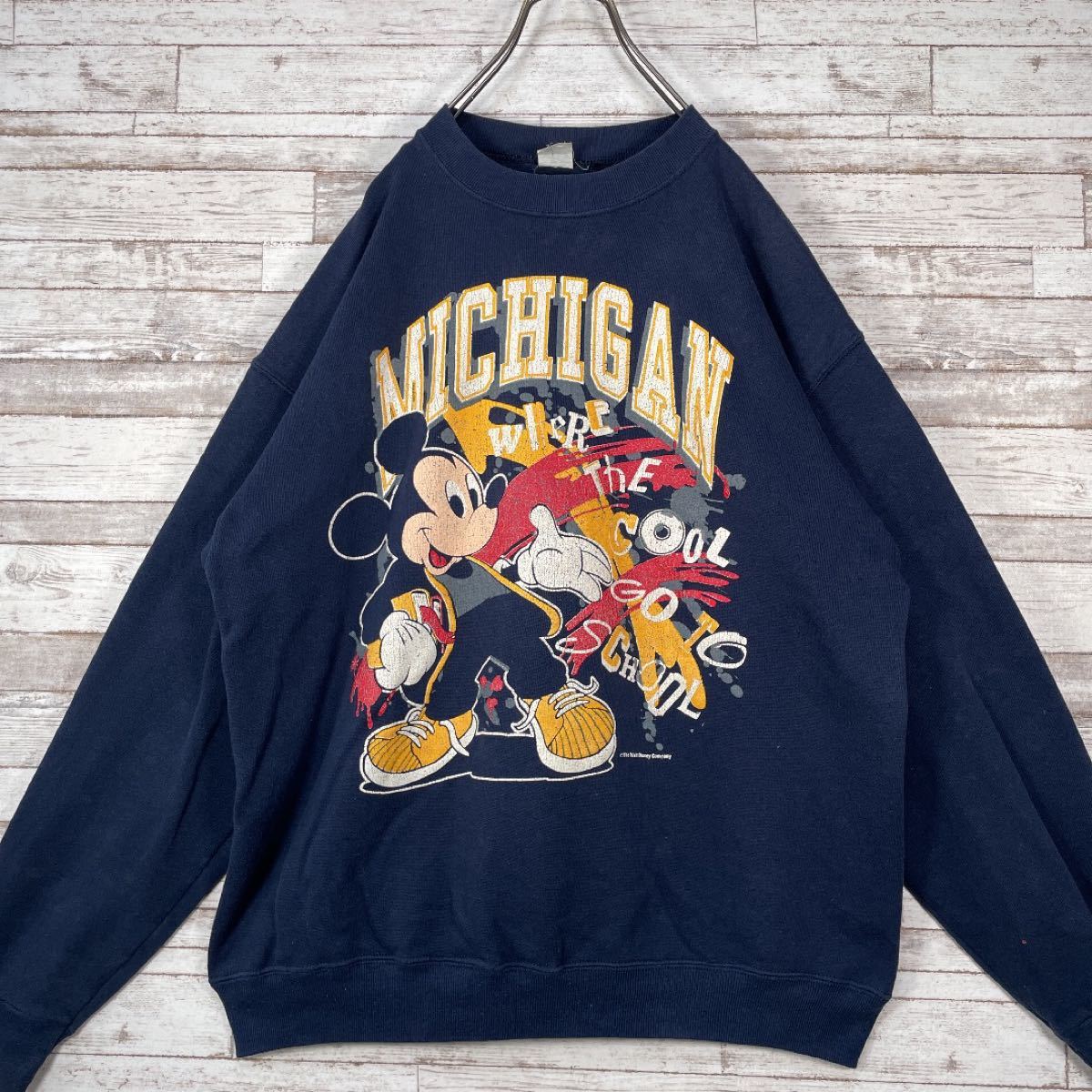 Paypayフリマ 古着 90s Usa製 ディズニー ビッグプリント スウェット トレーナー Paypayフリマ 古着 90s Usa製 ディズニー ビッグプリント スウェット トレーナー