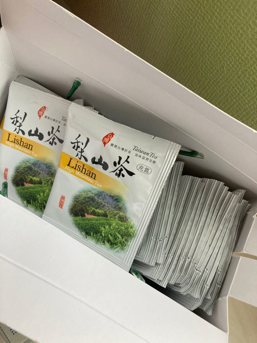 台湾　梨山高山烏龍茶   原片ティーバッグ　30バッグ入り（個包装）