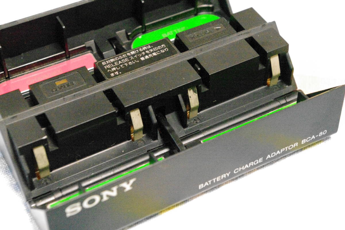 SONY Sony * battery Charge adaptor * BCA-80 #io6