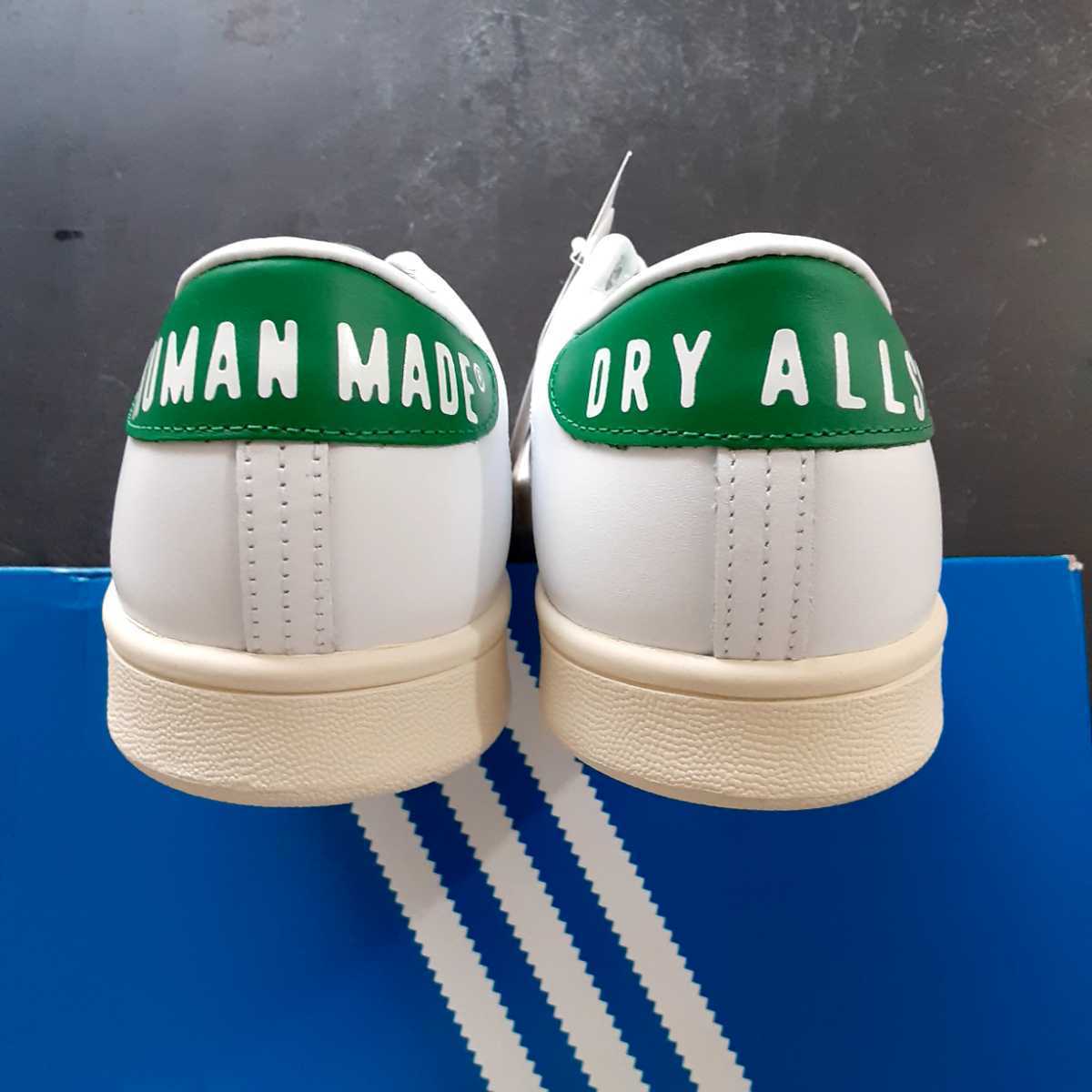 送料無料 27.5cm adidas STANSMITH HUMAN MADE FY0734 WHITE GREEN