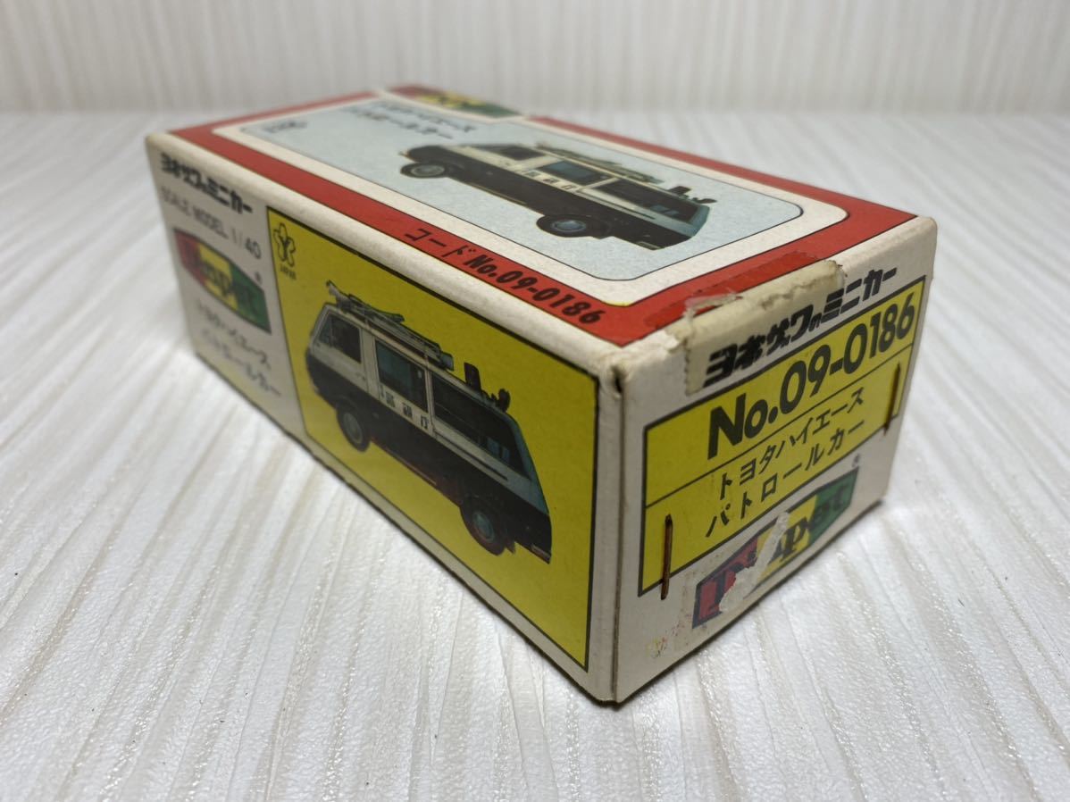 ダイヤペット YONEZAWA TOYS トヨタハイエースパトロールカー ダイヤペット YONEZAWA TOYS トヨタハイエースパトロールカー