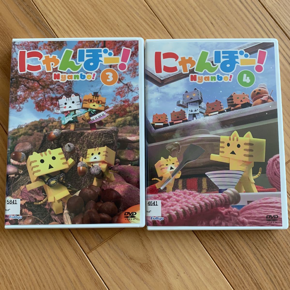 にゃんぼー　Nyanbo DVD 3.4 2枚セット　ニャンボー