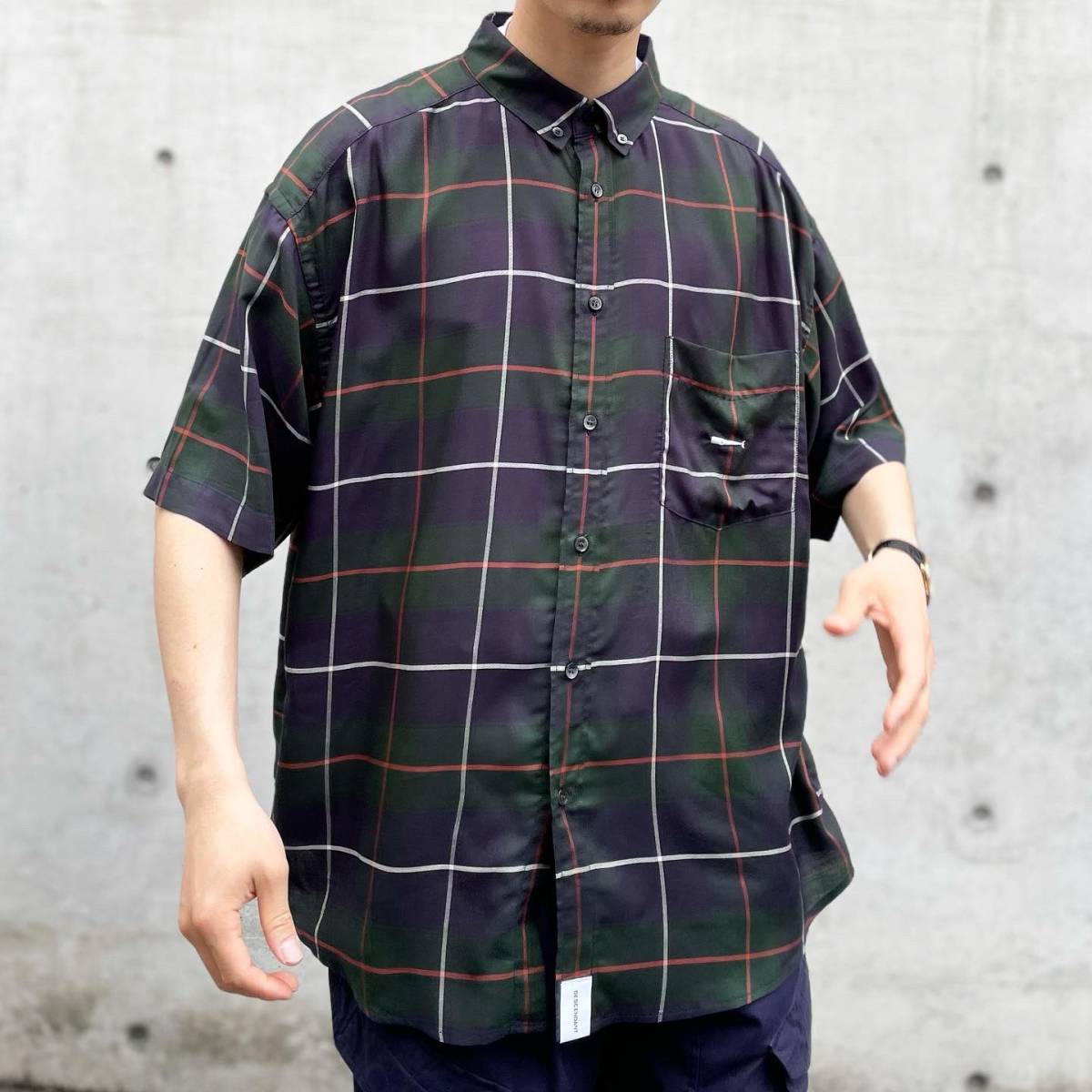 希少★新品本物【黒★2】★HYANNIS B.D SS SHIRT FULL SIZE ハイアニスシャツ フルサイズ 正規店購入 ディセンダント 入手困難 DESCENDANT