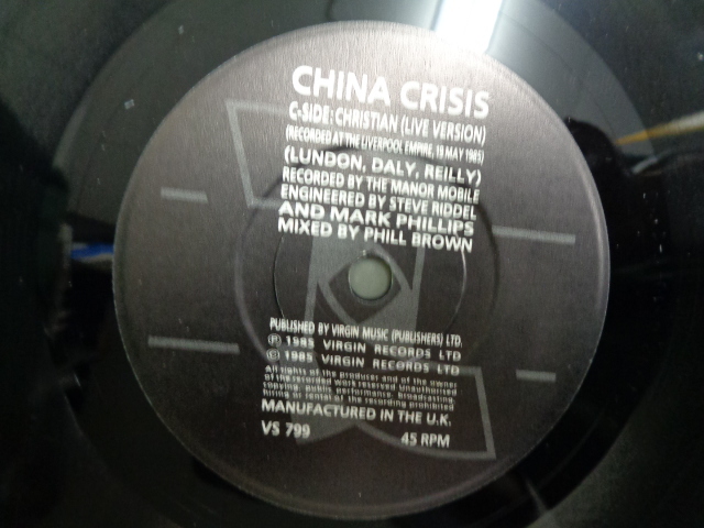 CHINA CRISIS/YOU DID CUT ME//YOU DID CUT ME(LIVE VERSION)★2枚組シングル_画像9