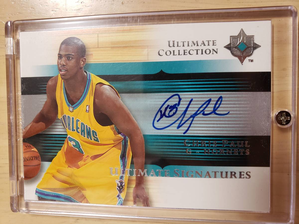 サイン UD 2005 -06 Ultimate Collection CHRIS PAUL RC Auto / クリス
