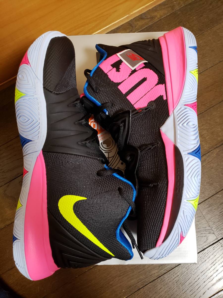 新品 NIKE KYRIE 5 JUST DO IT Size 9.5 / ナイキ カイリー 5 サイズ 27.5 cm Kyrie Irving_画像3