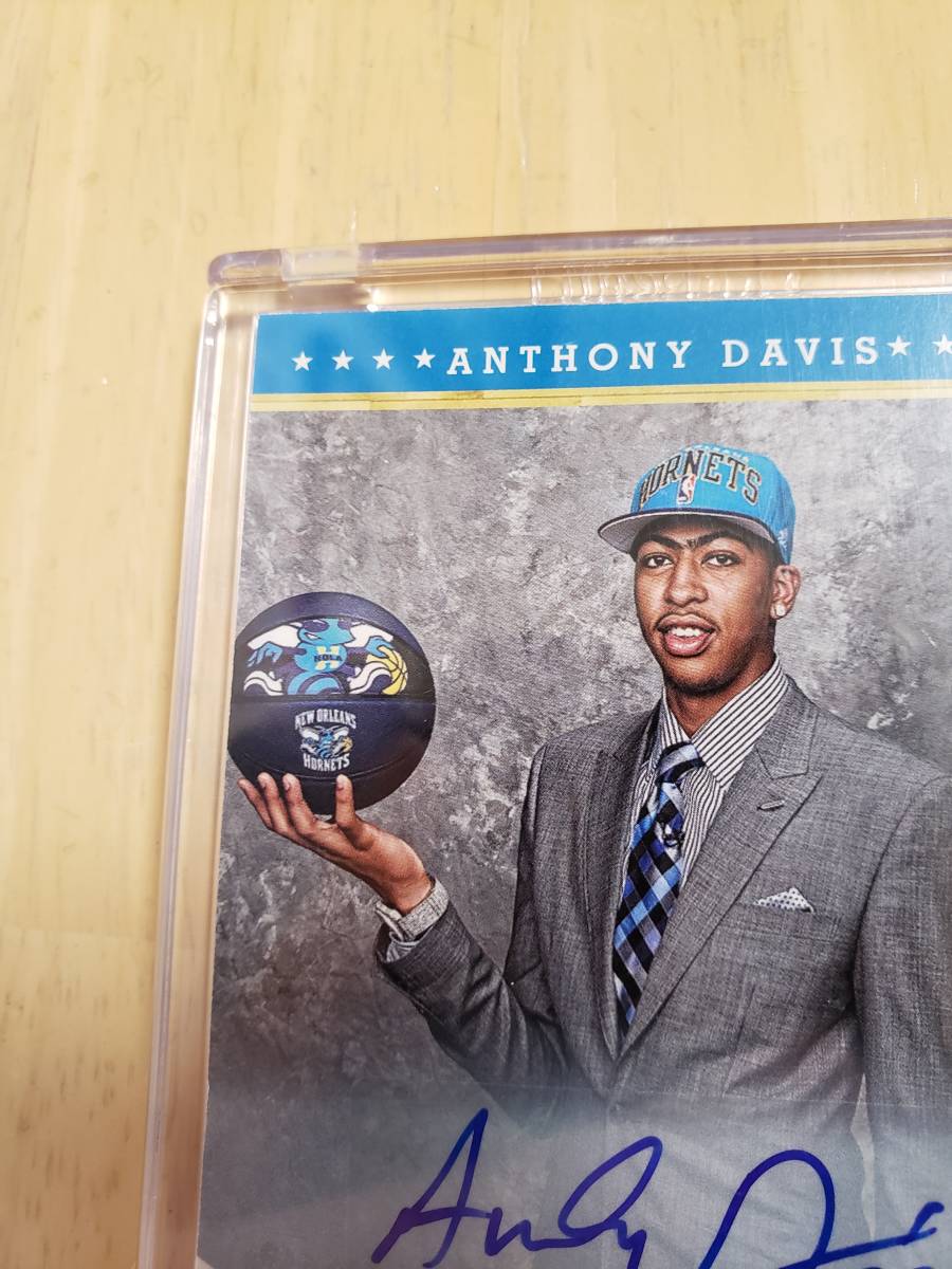 サイン 2012 -13 Panini Hoops ANTHONY DAVIS RC Auto / アンソニー