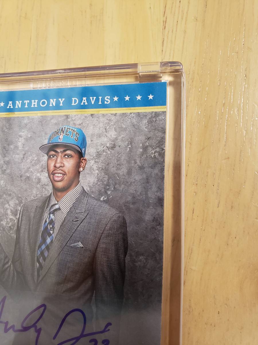 サイン 2012 -13 Panini Hoops ANTHONY DAVIS RC Auto / アンソニー