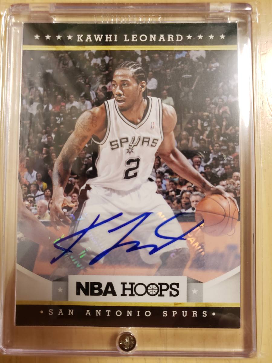 SP サイン 2012 -13 Panini Hoops KAWHI LEONARD RC Auto / カワイ レナード Autograph