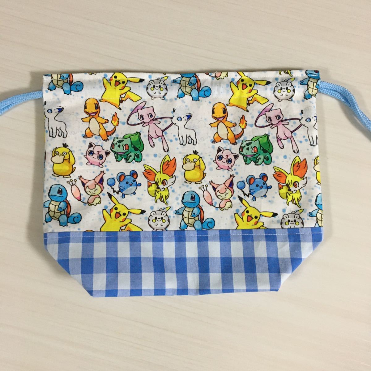 Paypayフリマ ポケットモンスター ポケモン お弁当袋 コップ袋 巾着 給食袋 Paypayフリマ ポケットモンスター ポケモン お弁当袋 コップ袋 巾着 給食袋