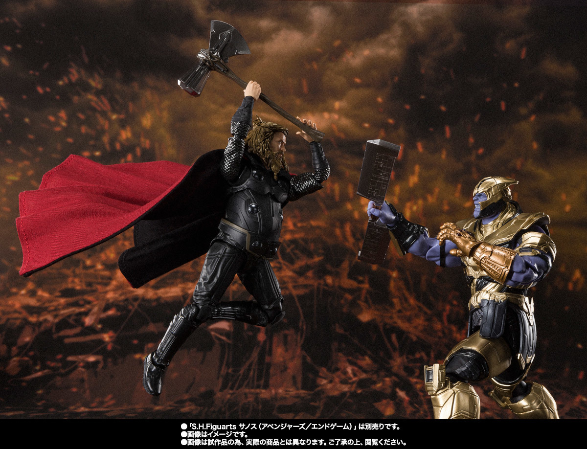 [ новый товар нераспечатанный ]S.H. figuarts so--FINAL BATTLE EDITION-( Avengers | end игра ) перевозка коробка приклеивание следы нет pre van THOR