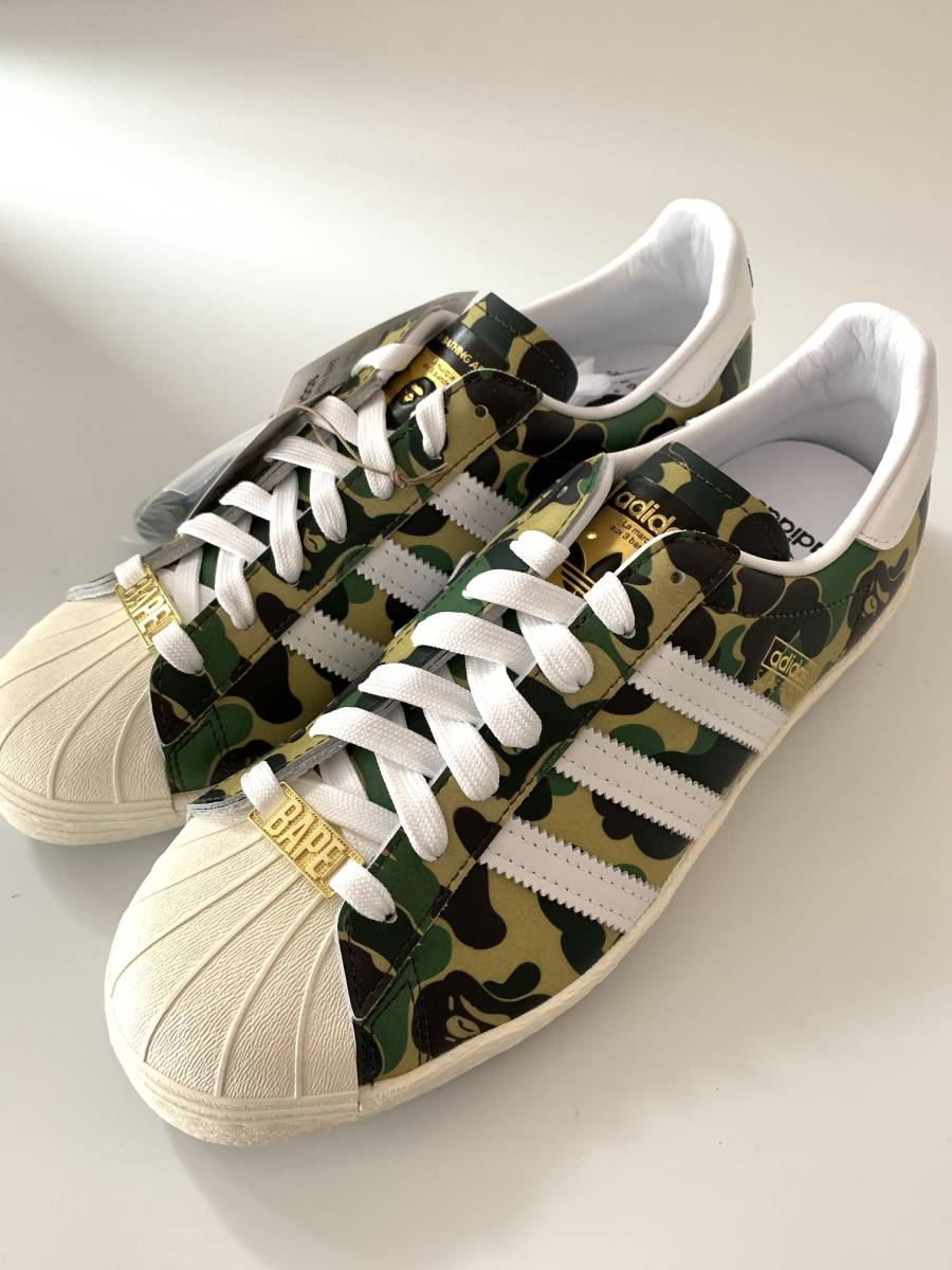 BAPE x ADIDAS SUPERSTAR 80S BAPE ABC CAMO 26.5cm