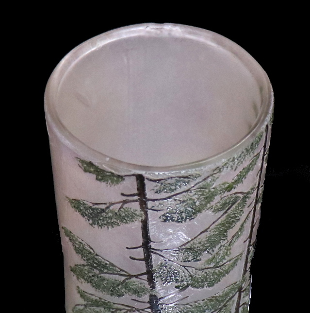 フランソワ・テオドール・ルグラ 1900年頃 最高級 30.8cm 丸型湖水風景