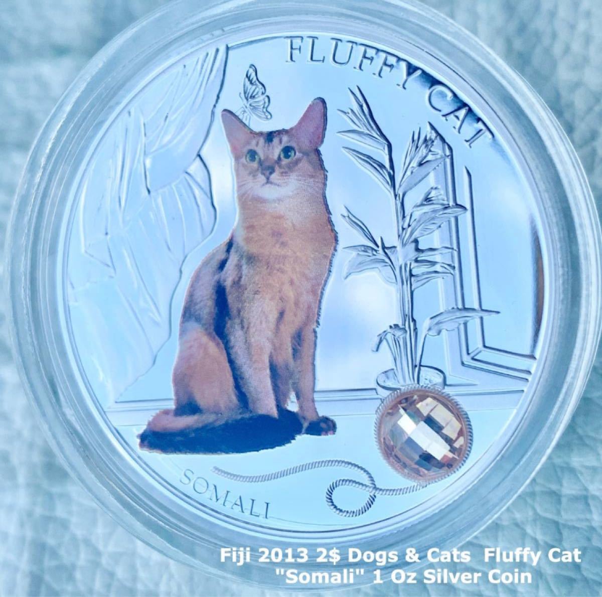 鑑定済☆2018 ニウエ キャット銀貨 2oz ブリティッシュショートヘア 猫