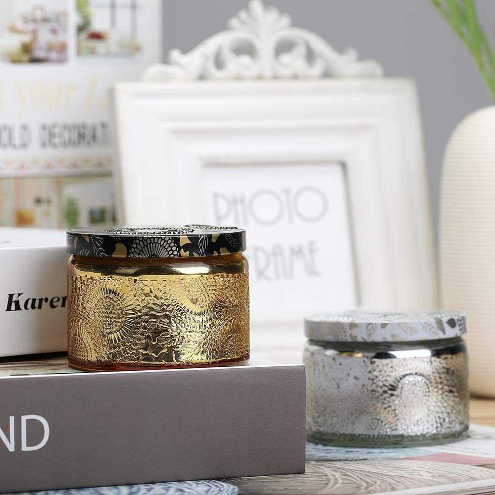  new goods unopened * aroma therapy candle gift * Gold color * candle cup candle vegetable wax 100% large legume wax . pcs 