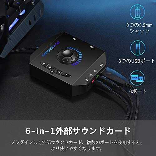 Paypayフリマ 新品未開封 サウンドカード 外付け オーディオ 変換アダプタ Usbポート 音量調節 3 5mm ヘッドホン マイク 端子ステレオアダプター付き Paypayフリマ 新品未開封 サウンドカード 外付け オーディオ 変換アダプタ Usbポート 音量調節 3 5mm ヘッドホン マイク 端子ステレオアダプター付き