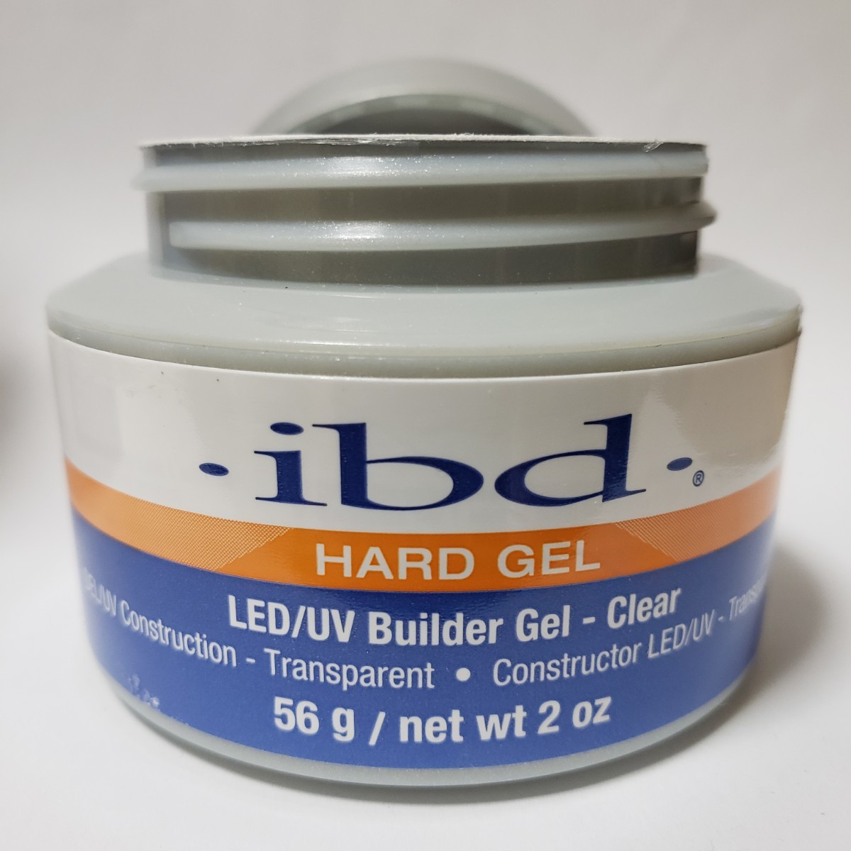 IBD LED / UV ビルダージェルクリア 2 oz / 56 g BUILDER GEL - CLEAR アメリカ製 新品