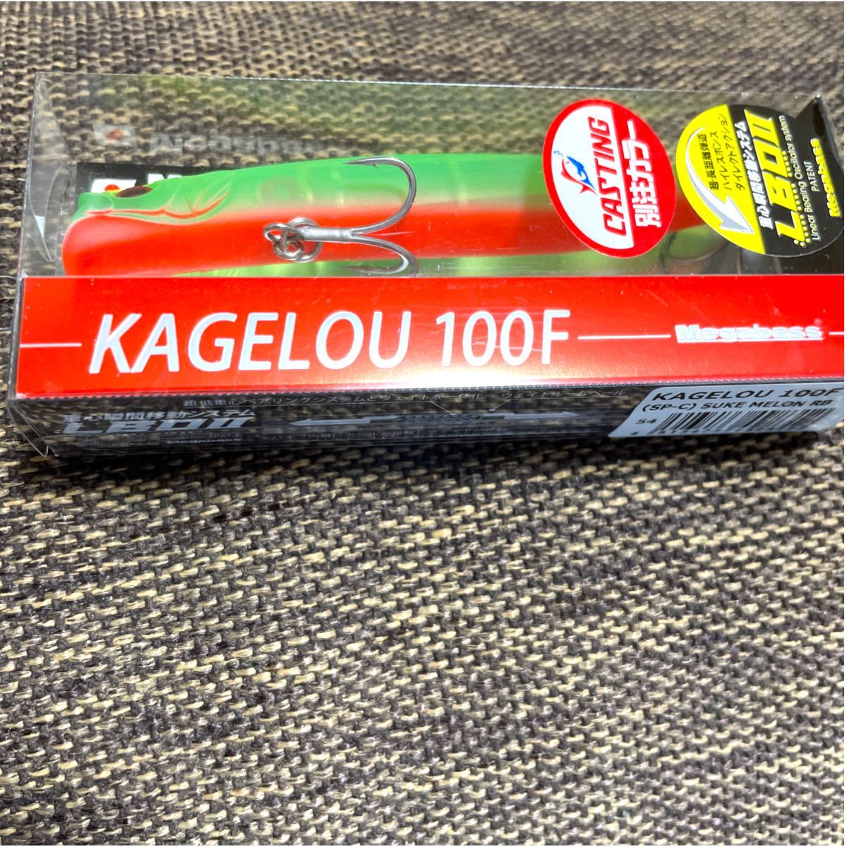 Paypayフリマ メガバス カゲロウ 100f キャスティング別注カラー 透けメロンrb 新品 Paypayフリマ メガバス カゲロウ 100f キャスティング別注カラー 透けメロンrb 新品