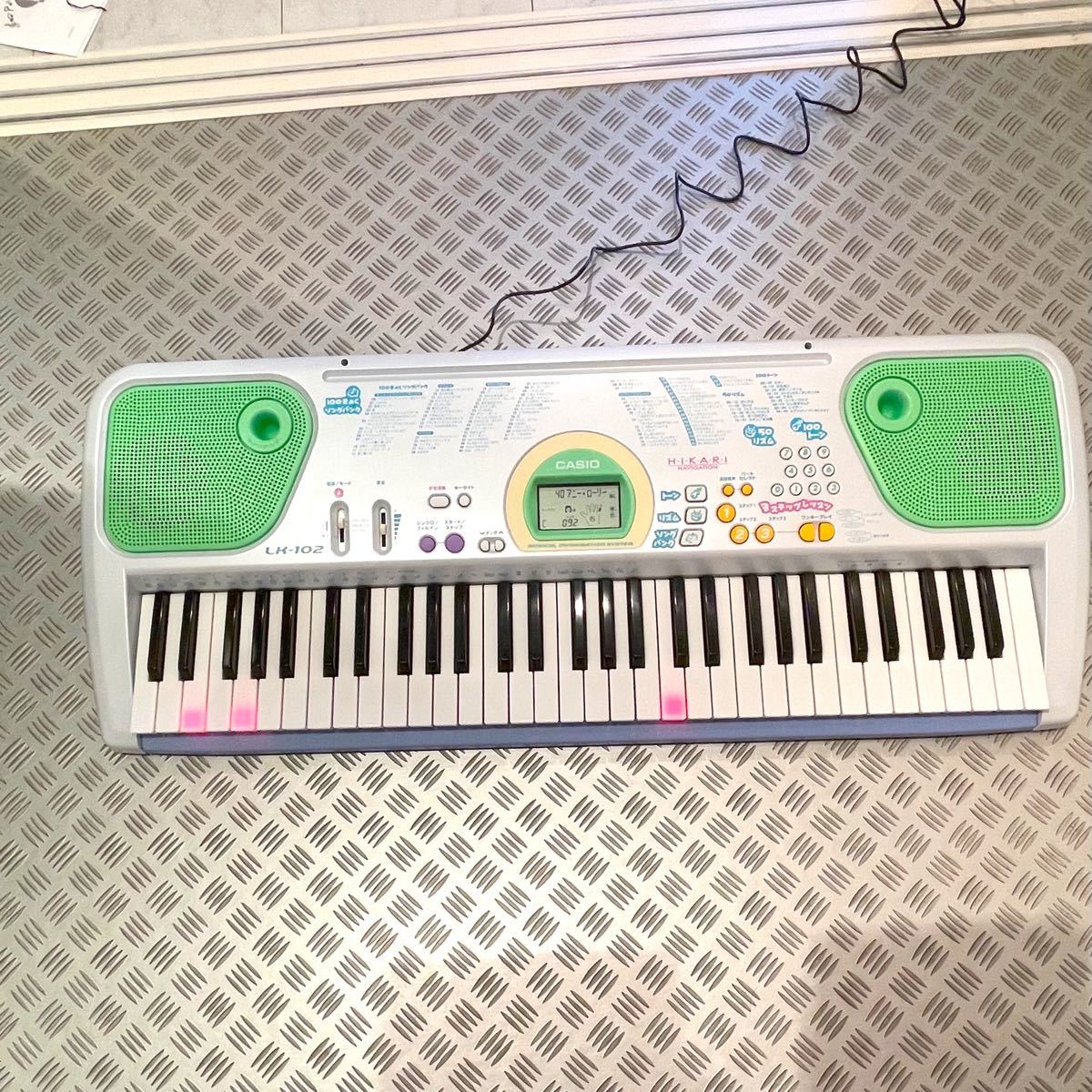 光ナビゲーションキーボード CASIO LK-102【動作確認済】 電子 光ナビゲーションキーボード CASIO LK-102【動作確認済】 電子