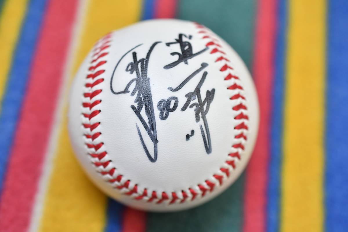 阪神タイガース メンバーズ８０ 岡田会 設立10周年記念 2014年 Hanshin 80 岡田 彰布 直筆 サインボール