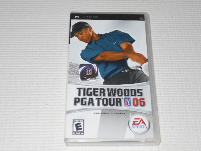 PSP★TIGER WOODS PGA TOUR 06 海外版(国内本体動作可能)★箱付・説明書付・ソフト付