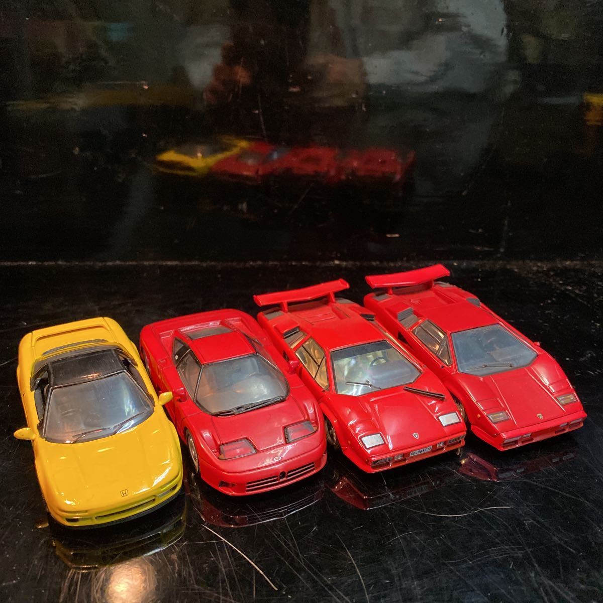 ヤフオク スーパーカーミニカー4点セット Honda Nsx ブガ ヤフオク スーパーカーミニカー4点セット Honda Nsx ブガ