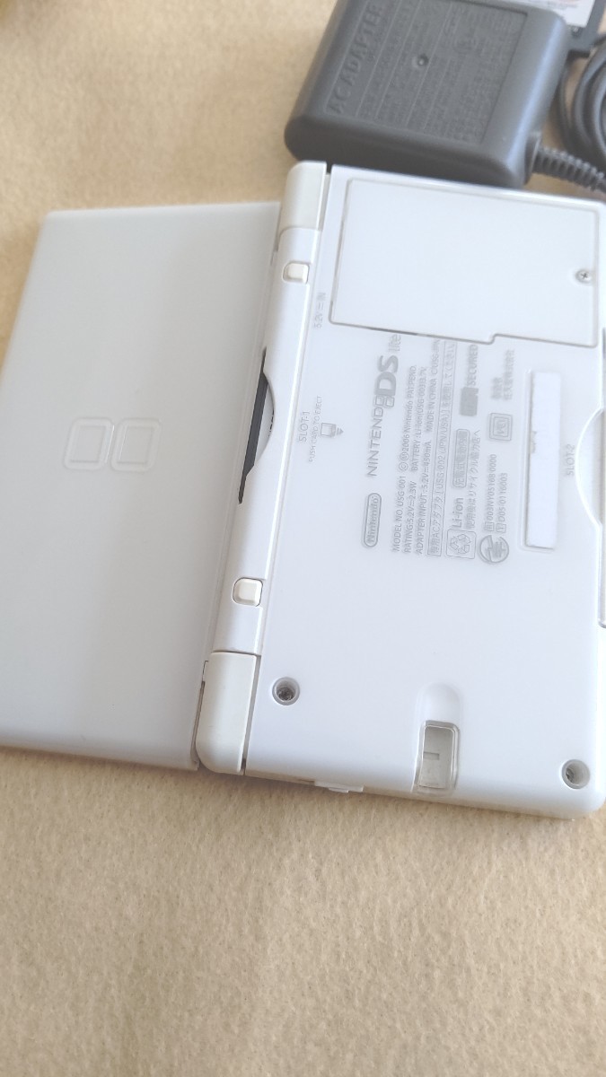 任天堂 ニンテンドー DS Lite ホワイト 本体 充電器付き