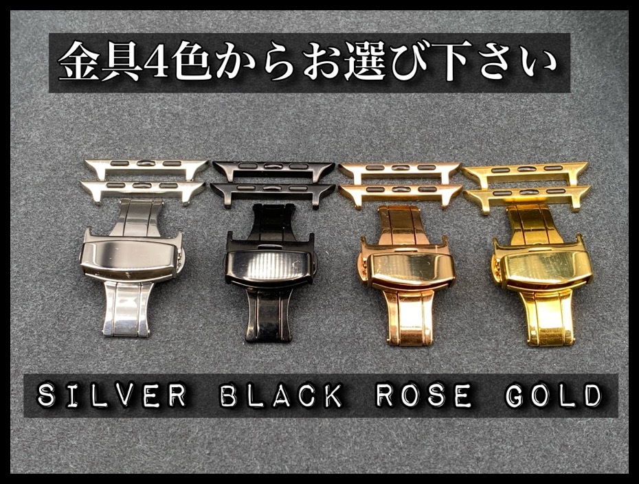 ライトブラウン 本革クロコダイル アップルウォッチ バンド ベルト 49mm41mm45mm38mm40mm42mm44mm シリーズ9 876543 ウルトラ SE2_画像8