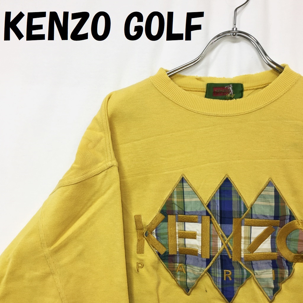 通販公式店 新品 KENZO トレーナー スウェット 【LL】 ゴルフ ケンゾー golf スウェット