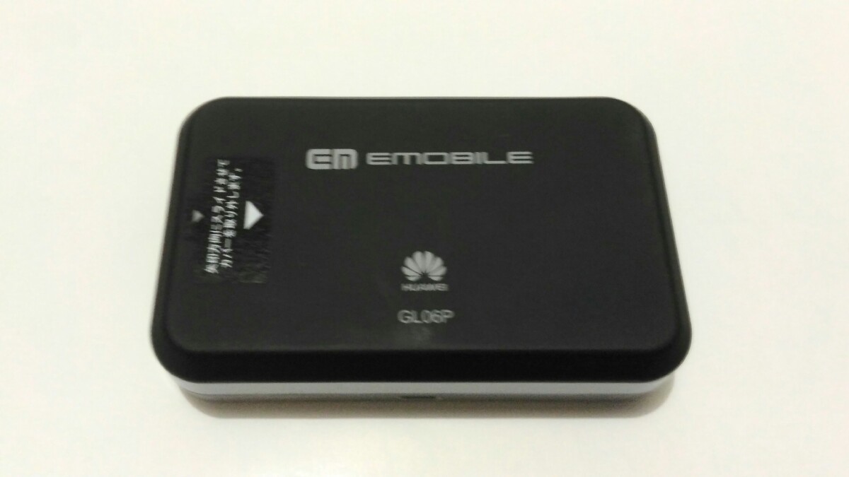 楽天モバイル設定済：HUAWEI ポケット WiFi LTE GL06P （ドコモ系格安sim使用可能)