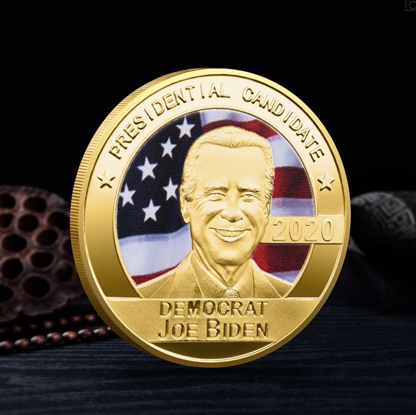 アメリカ大統領 ジョーバイデン 記念 コイン　メダル